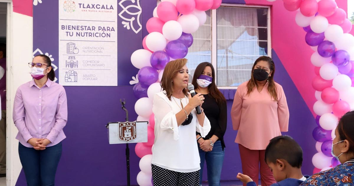 Gobierno del estado benefició a población de Tequexquitla con una Unidad de Bienestar para Tu Nutrición
