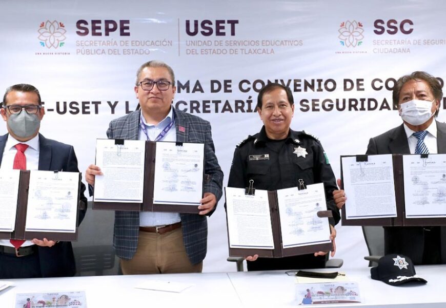Firman SEPE y SSC convenio para reducir el rezago educativo en población privada de su libertad