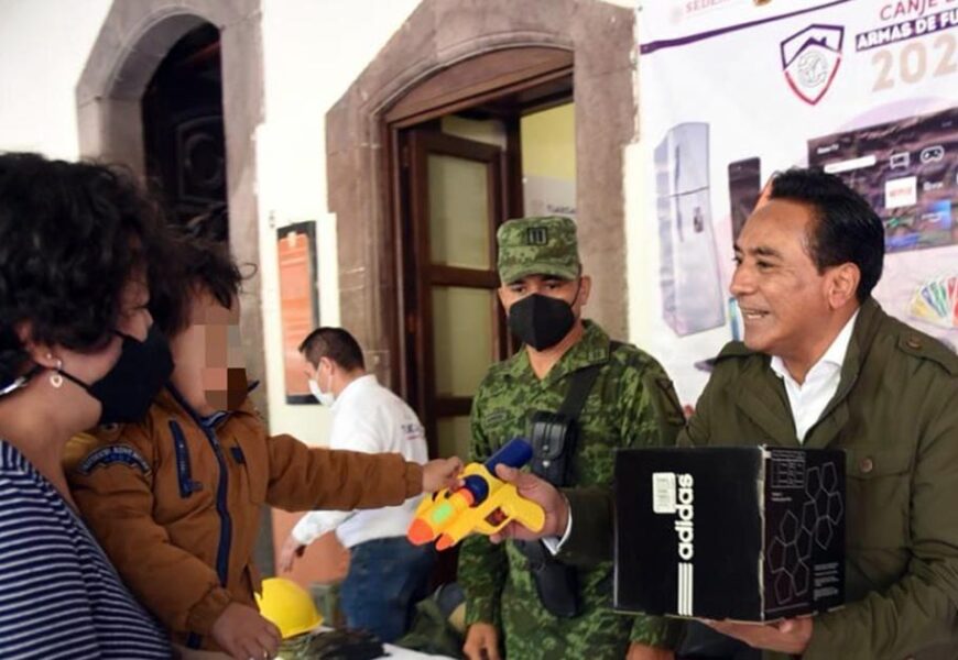 Buena respuesta en Campaña de Canje de Armas en Tlaxcala Capital