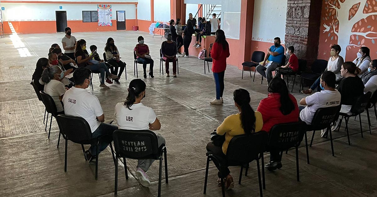 Trabaja DIF de Tlaxcala Capital en beneficio de familias de Ocotlán