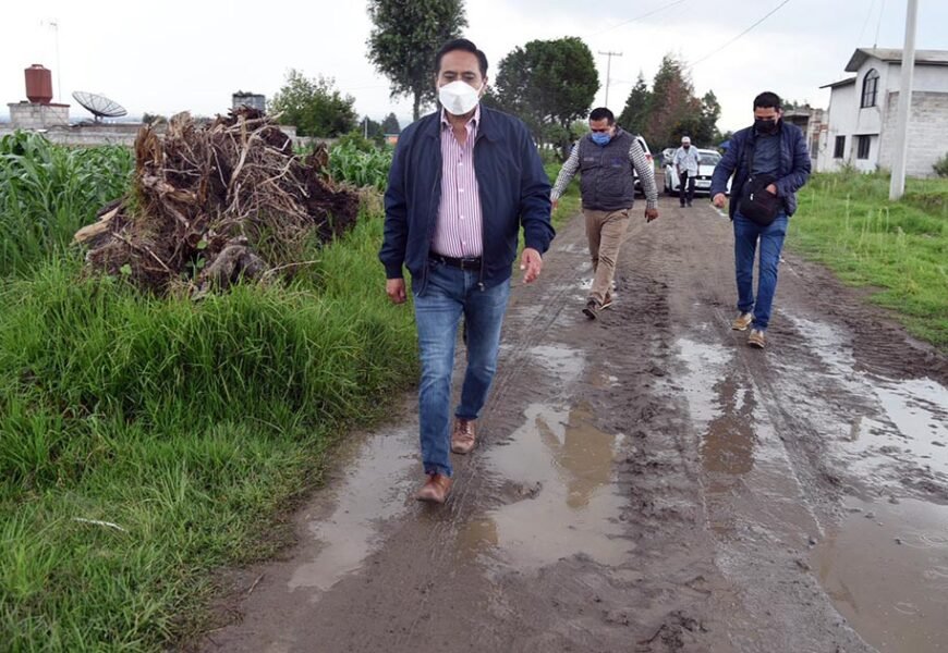 Inicia construcción de drenaje sanitario en Atlahapa