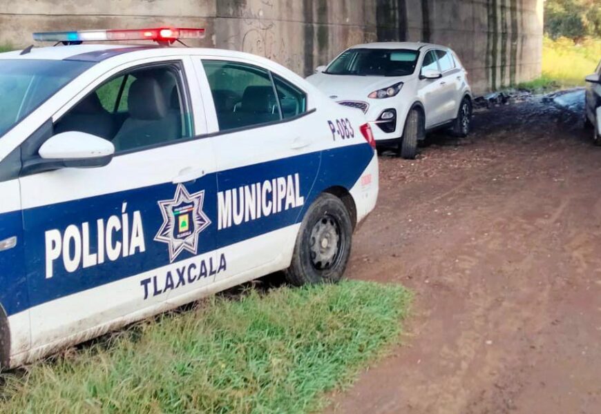 Recupera Policía de Tlaxcala capital automotor con reporte de robo