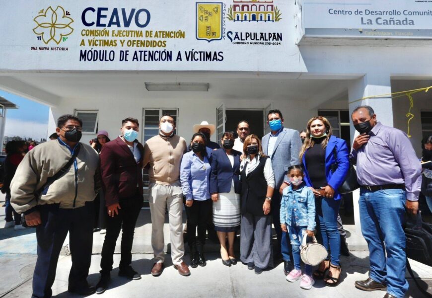 Inauguró Lorena Cuéllar módulo de atención a víctimas en Calpulalpan Inauguró Lorena Cuéllar módulo de atención a víctimas en Calpulalpan