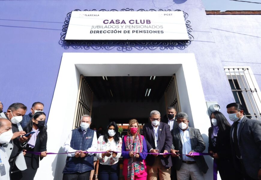 Reinauguró Gobernadora Club para el bienestar del jubilado y pensionado