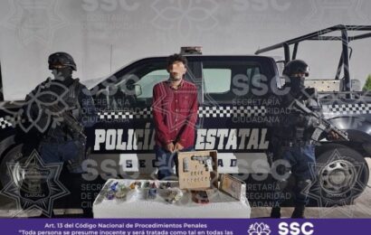 Detiene SSC a dos presuntos ladrones en Teolocholco