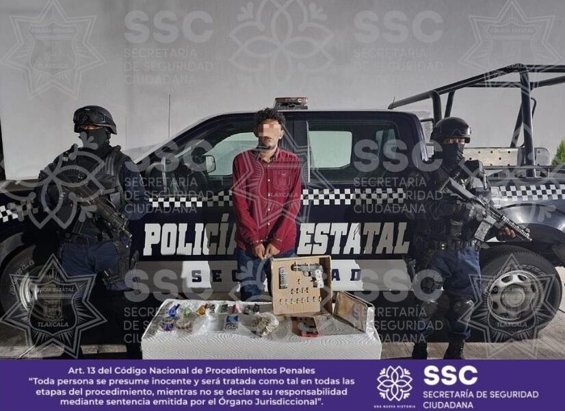 Detiene SSC a dos presuntos ladrones en Teolocholco
