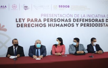 Presenta SEGOB propuesta de iniciativa de ley para la protección de personas defensoras de derechos humanos y periodistas