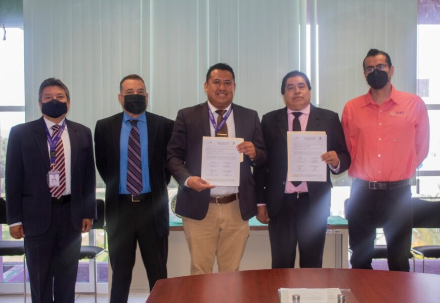 Firman convenio de colaboración Tecnológico de Tlaxco y Casa de las Artesanías de Tlaxcala