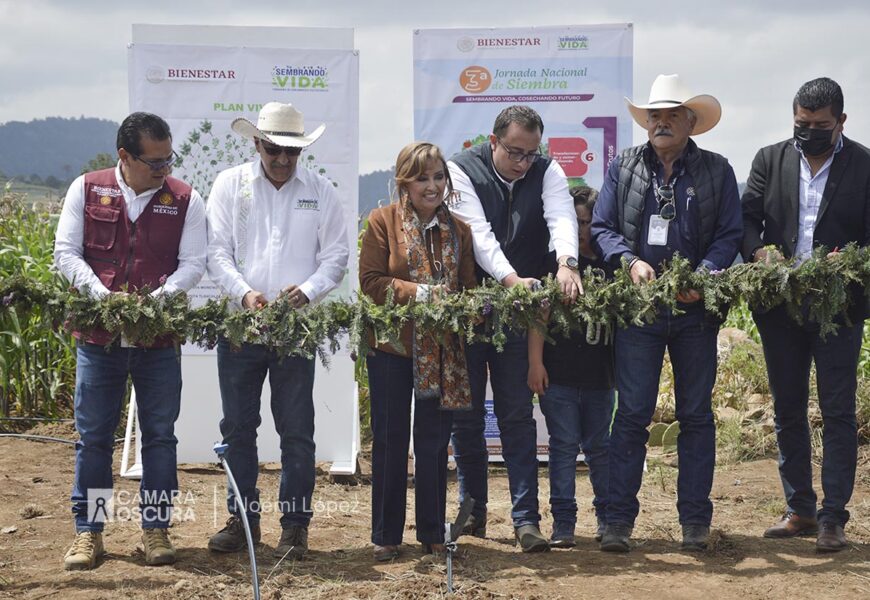 Encabezó Gobernadora 3ra Jornada Nacional de Siembra en Emiliano Zapata