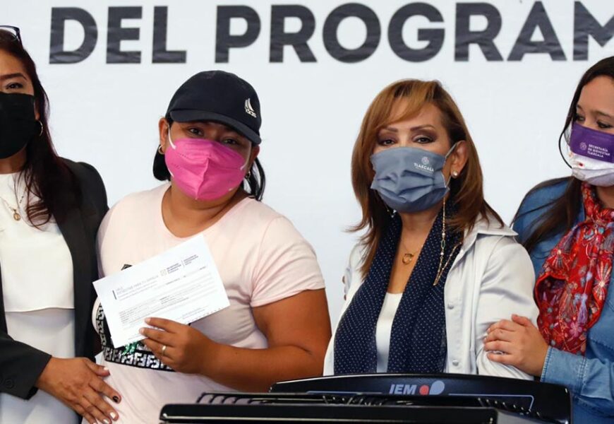 Entregó gobernadora Lorena Cuéllar apoyos del programa “Bienestar para tu familia”