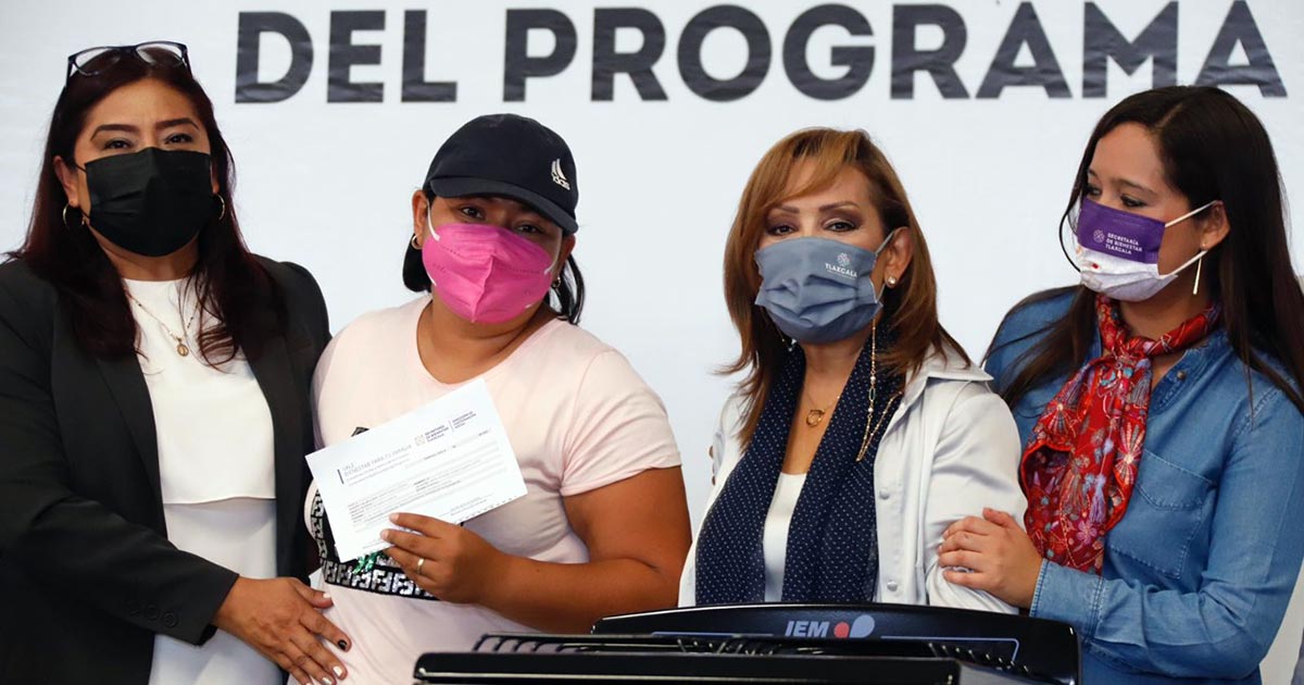 Entregó gobernadora Lorena Cuéllar apoyos del programa “Bienestar para tu familia”