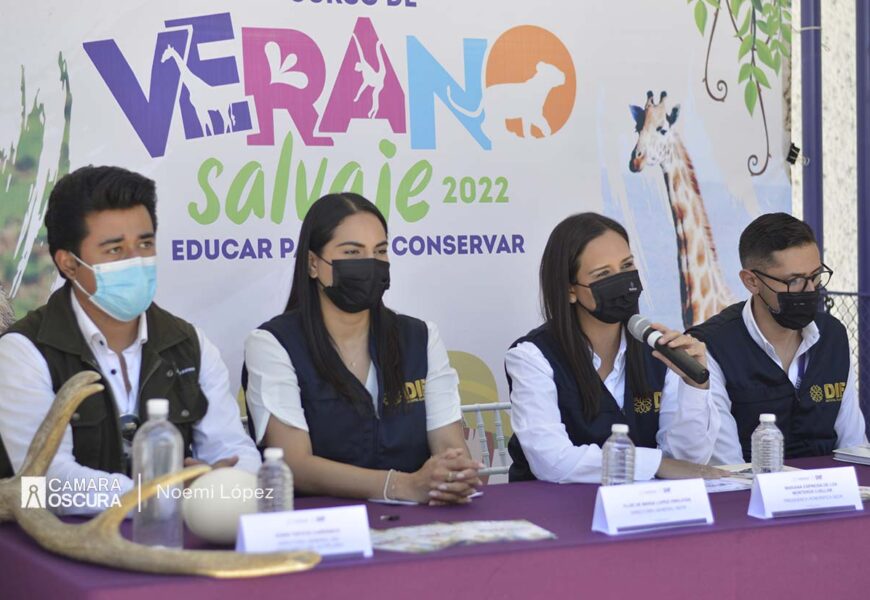 Invita el sistema estatal DIF al «Curso de verano salvaje 2022: Educar para conservar»