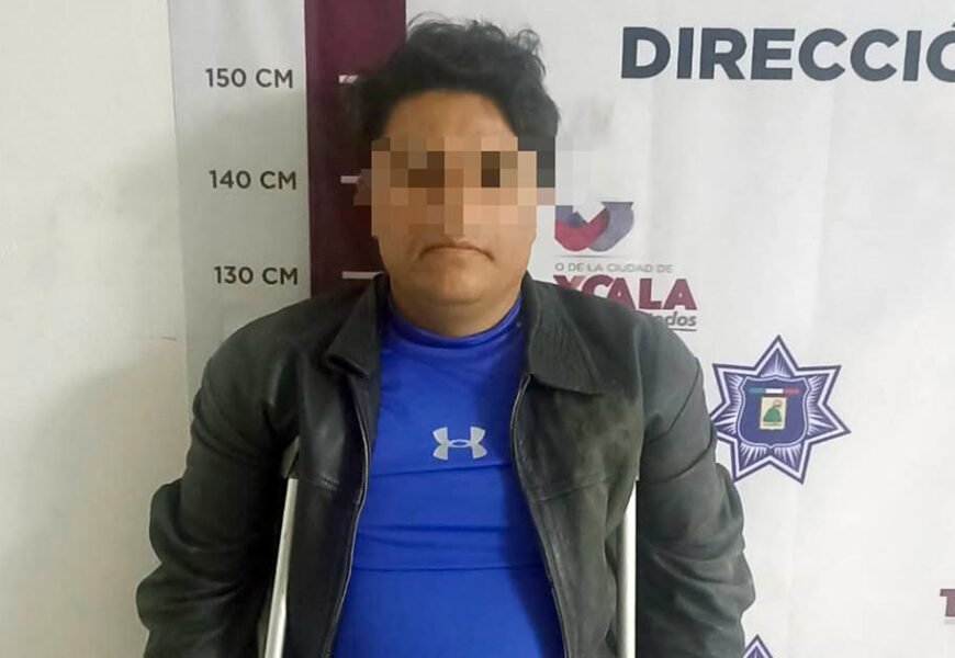 Detiene policía capitalina a hombre por robo de cableado