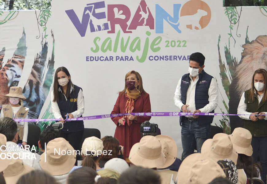 Inaugura gobernadora el “Curso de verano salvaje: educar para conservar” del SEDIF