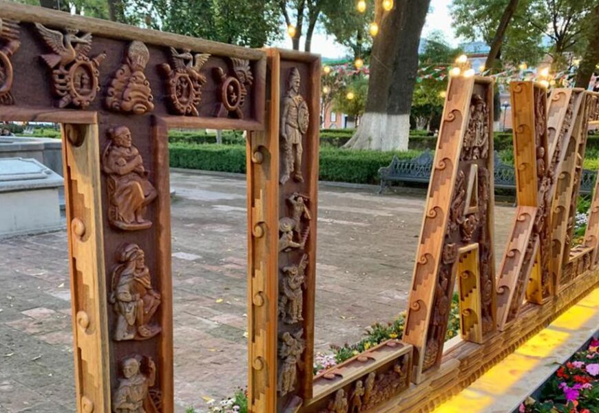 Cultura e historia plasmadas en las letras monumentales de Tlaxcala Capital