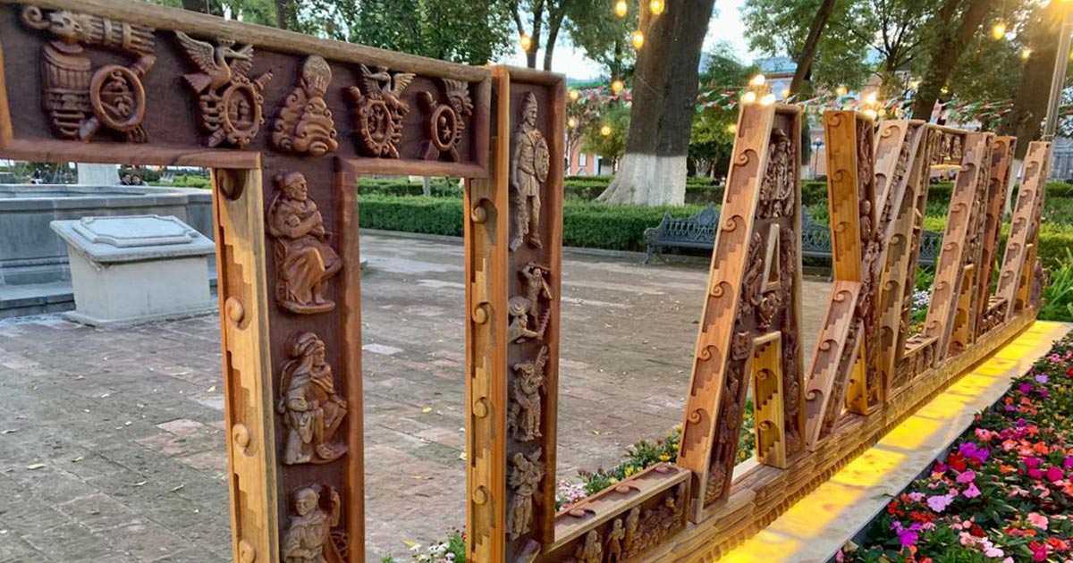 Cultura e historia plasmadas en las letras monumentales de Tlaxcala Capital