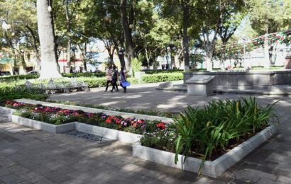 Desmontan temporalmente las letras monumentales de Tlaxcala en previsión de afectaciones