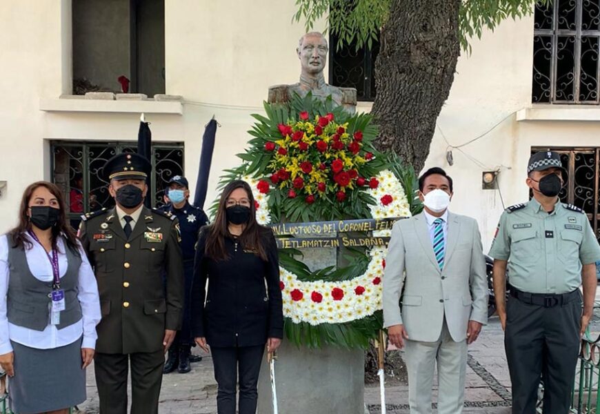 Reconoce Jorge Corichi la valentía de Felipe Santiago Xicohténcatl en su aniversario luctuoso