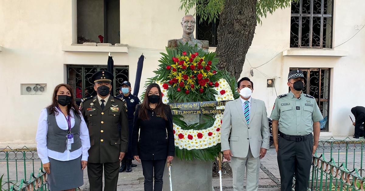 Reconoce Jorge Corichi la valentía de Felipe Santiago Xicohténcatl en su aniversario luctuoso