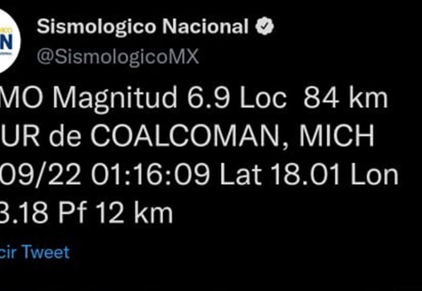 Se activa protocolo y alarma sísmica en Tlaxcala