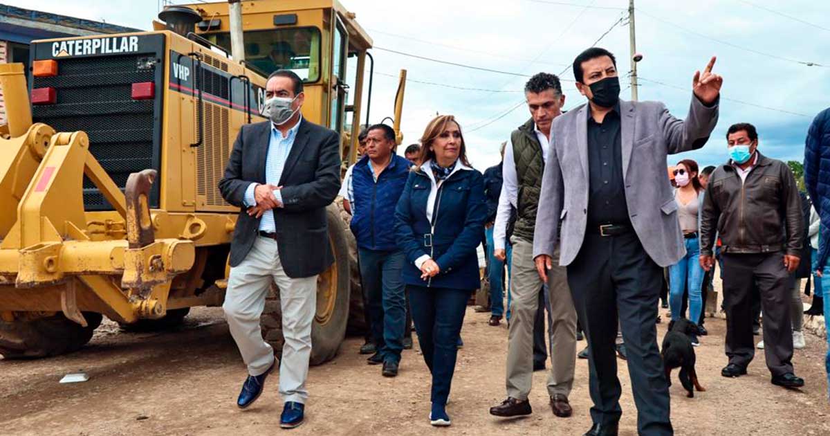 Supervisó gobernadora rehabilitación carretera en Ixtacuixtla donde se invierten 6.9 mdp