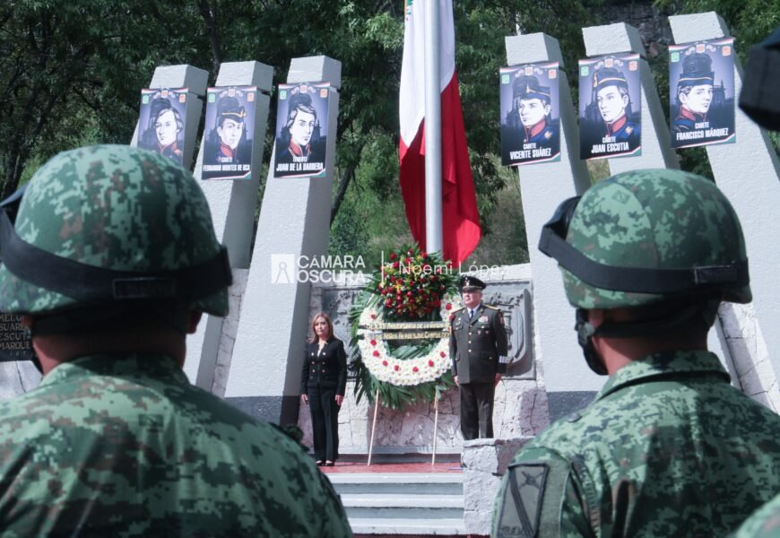 Encabezó Gobernadora el 175 aniversario de la gesta heroica de los Niños Héroes de Chapultepec Encabezó Gobernadora el 175 aniversario de la gesta heroica de los Niños Héroes de Chapultepec