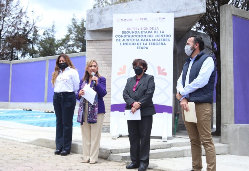 Supervisan Gobernadora y procuradora de justicia de Tlaxcala nuevas instalaciones del CJM Supervisan Gobernadora y procuradora de justicia de Tlaxcala nuevas instalaciones del CJM
