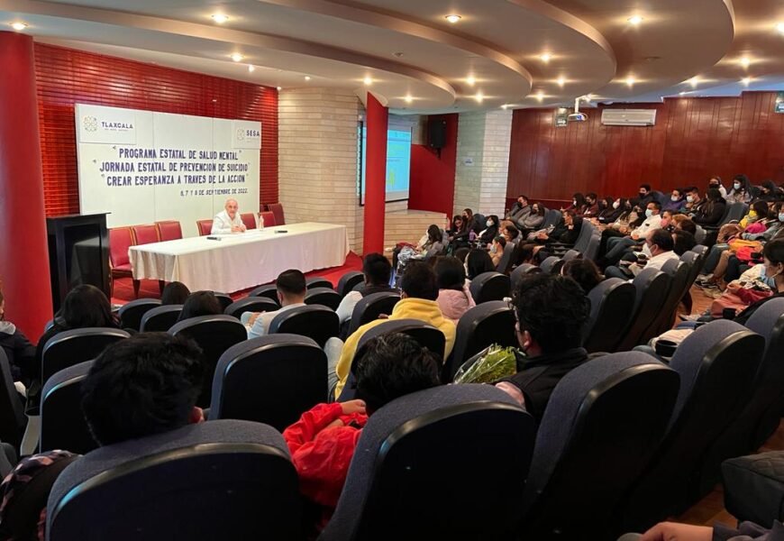 CESESP participó de manera activa en jornada sobre prevención del suicidio en Tlaxcala