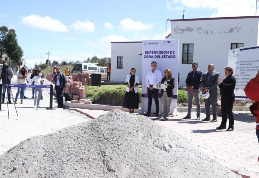 Supervisó Gobernadora obra de pavimentación y servicios básicos en Tzompantepec Supervisó Gobernadora obra de pavimentación y servicios básicos en Tzompantepec