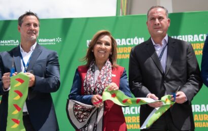 Inauguró Gobernadora nueva tienda Bodega Aurrerá en Huamantla
