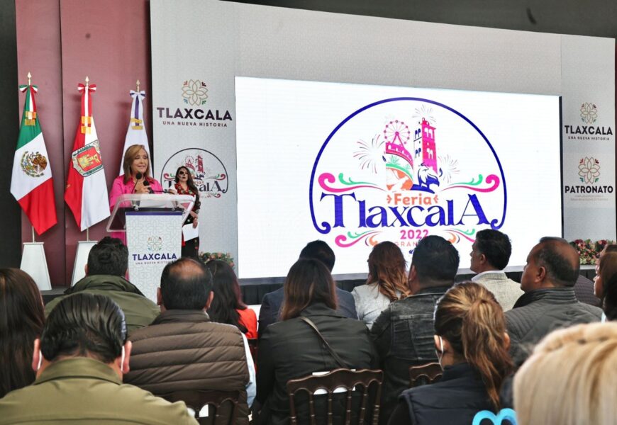 Encabezó Gobernadora Lorena Cuéllar presentación de la Gran Feria Tlaxcala 2022