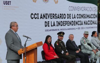 Conmemoran CCI Aniversario de la Consumación de la Independencia Nacional