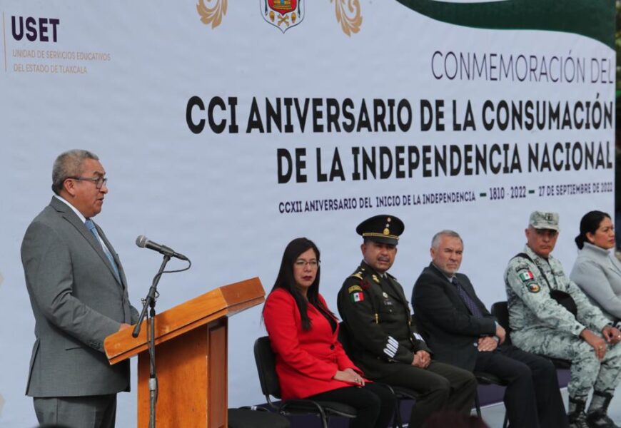 Conmemoran CCI Aniversario de la Consumación de la Independencia Nacional