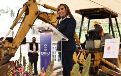 Inicia construcción de Banco del bienestar en Amaxac de Guerrero