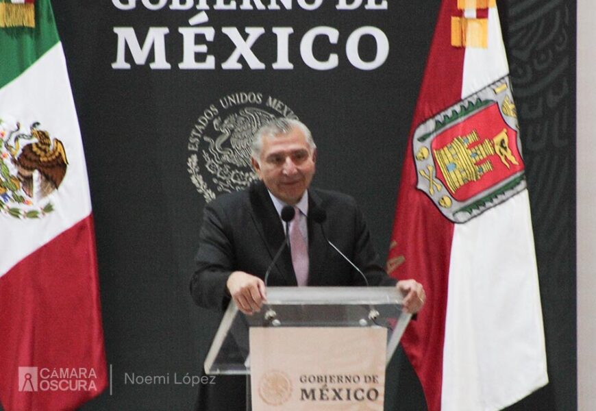 Reconoce Secretario Adán Augusto López trabajo coordinado para disminuir incidencia delictiva en Tlaxcala