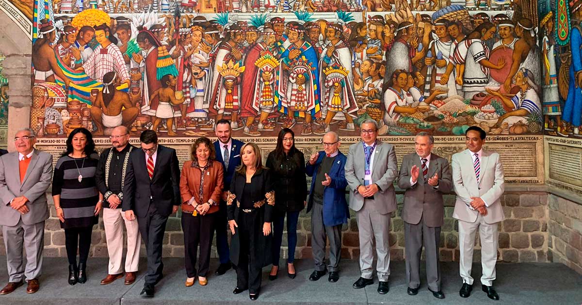 Comparte Jorge Corichi a la UNESCO avances del rescate del Centro Histórico de Tlaxcala capital