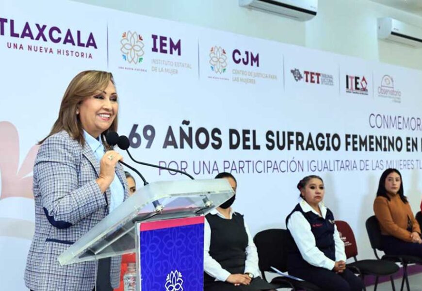 Encabezó gobernadora Lorena Cuéllar conmemoración de los 69 años del sufragio femenino en México