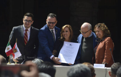 Encabezaron Gobernadora y UNESCO firma de la “Declaración por Tlaxcala”