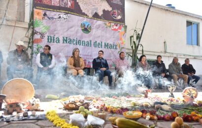 Conmemoran el Día Nacional del Maíz en Tlaxcala
