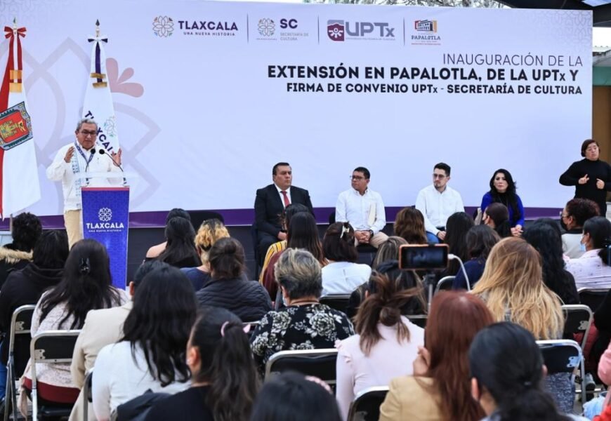 Inauguran autoridades la extensión de la UPTX en Papalotla