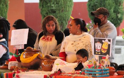Preescolar de Teolocholco realiza primera muestra de platillos tradicionales