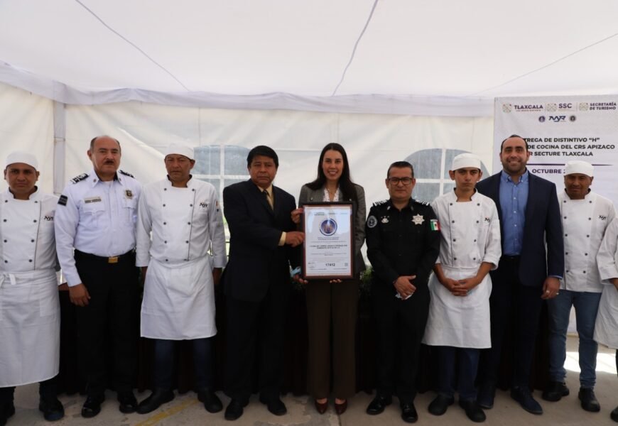 Recibe comedor de Cereso de Apizaco distintivo H