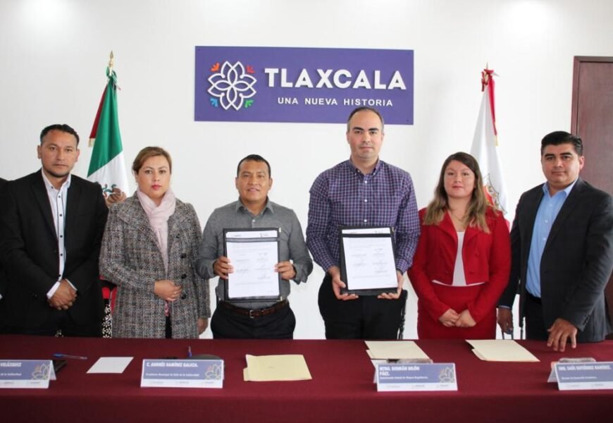 Firma SEDECO convenio con Tetla para manejar firma electrónica avanzada