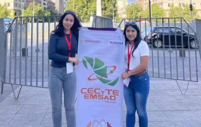 Alumnas del CECYTE-EMSAD Tlaxcala participan en competencia internacional de ciencias