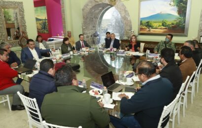 La SSPC coordina trabajos de la mesa para la construcción de paz y seguridad del estado de Tlaxcala