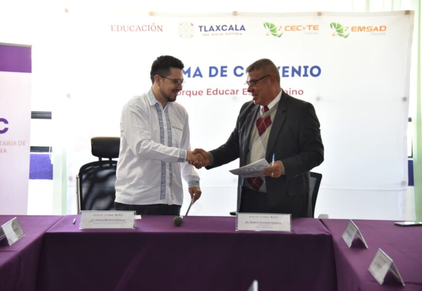 Suman esfuerzos Cecyte-Emsad y Secretaría de Cultura con convenio de colaboración