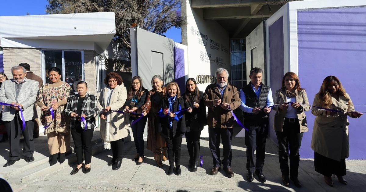 Inauguraron gobernadora Lorena Cuéllar y subsecretario Alejandro Encinas nuevas instalaciones del CJM