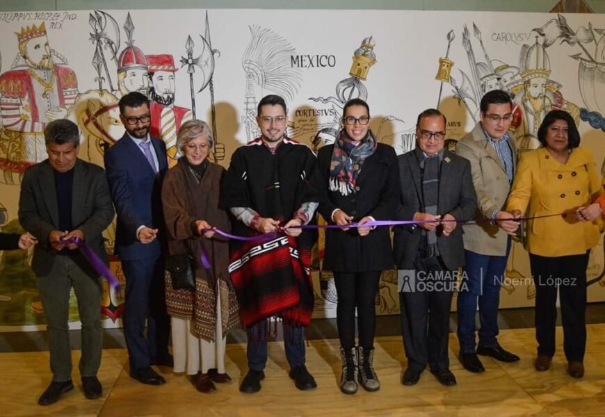 Inició la exposición «Pintar el Lienzo de Tlaxcala» Inició la exposición «Pintar el Lienzo de Tlaxcala»
