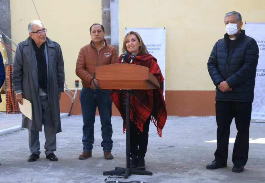 Entregó Gobernadora remodelación del Templo del Carmen en Teolocholco Entregó Gobernadora remodelación del Templo del Carmen en Teolocholco