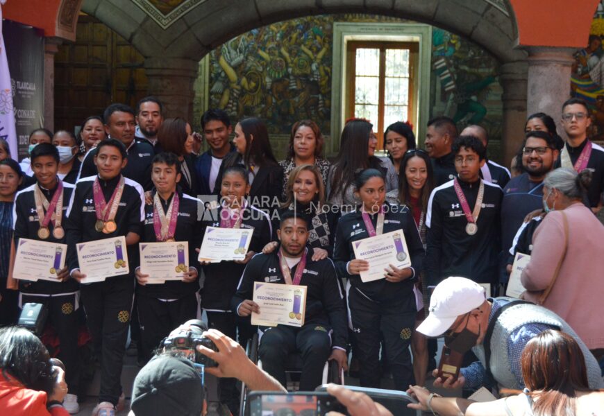 Reconoce Gobernadora dedicación de medallistas Paranacionales Reconoce Gobernadora dedicación de medallistas Paranacionales